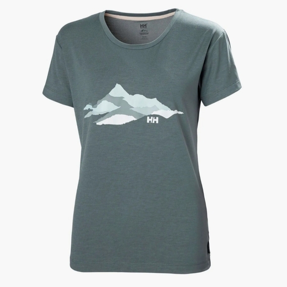 Helly Hansen Women's Mountain Graphic T-Shirt - Picture 1 of 8